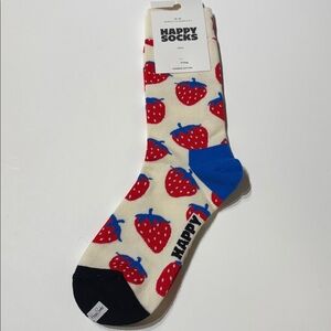 Fun Strawberry Casual Socks